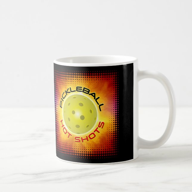 Pickleball Hot Shots 1A Mugs (Right)
