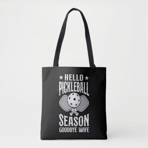 Pickleball Husband Wife Marriage       Tote Bag