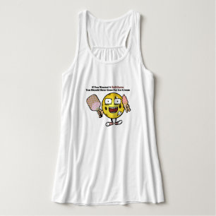 Pickleball If You Want Soft Serve Go For Ice Cream Tank Top