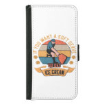 Pickleball If you want Soft Serve go get Ice Cream Samsung Galaxy S5 Wallet Case