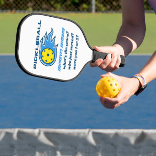 Pickleball Improves Memory Funny  Paddle