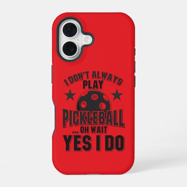 Pickleball Iphone Case (Back)