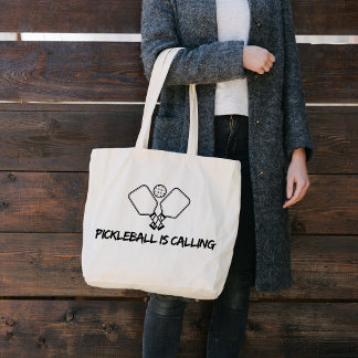 Pickleball Is Calling Tote Bag
