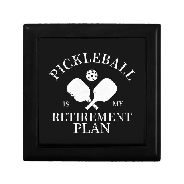 pickleball is my retirement plant gift box (Front)