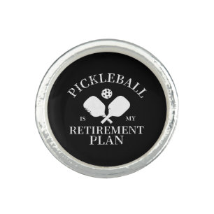 pickleball is my retirement plant ring