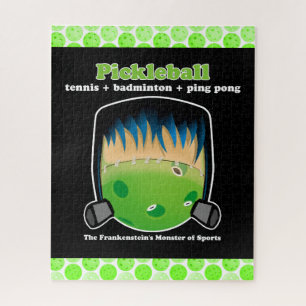 Pickleball is the Frankenstein's Monster of Sports Jigsaw Puzzle