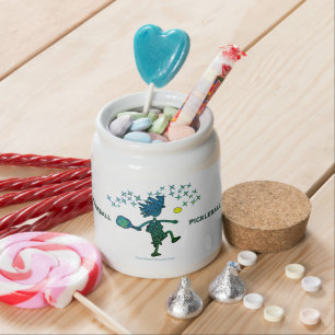 PICKLEBALL JOY AND COLOR Candy Jar