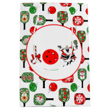 Pickleball Joy Christmas Party Red Green and Black