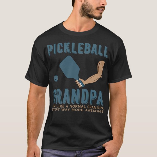 Pickleball  Just Like a Normal namastay funny  T-Shirt (Front)