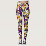 Pickleball Kazimir Malevich-Inspired Club Leggings