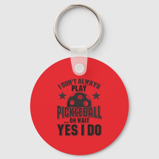 Pickleball Keychain (Front)