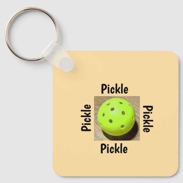 Pickleball  keychain (Front)