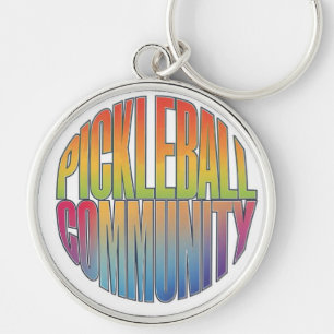 Pickleball Keychain