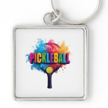 Pickleball Keychain