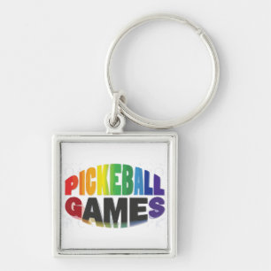 Pickleball Keychain