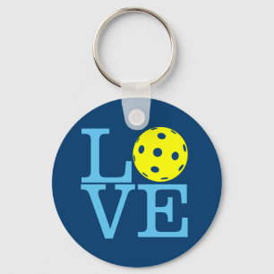 Pickleball Keychain - LOVE