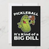Pickleball Kind of a Big Dill (Back)