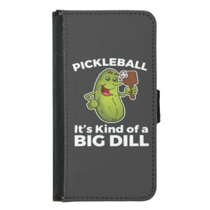 Pickleball Kind of a Big Dill Samsung Galaxy S5 Wallet Case