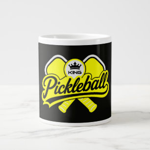 Pickleball King Champion Giant Coffee Mug