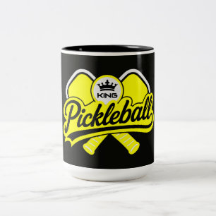 Pickleball King Champion Two-Tone Coffee Mug