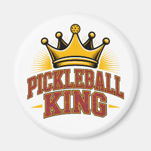 Pickleball King Magnet