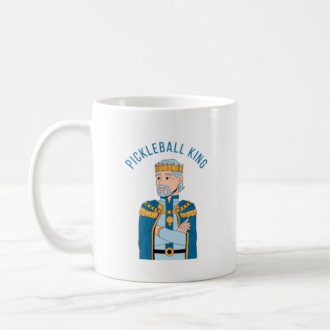 Pickleball King Mug (Left)