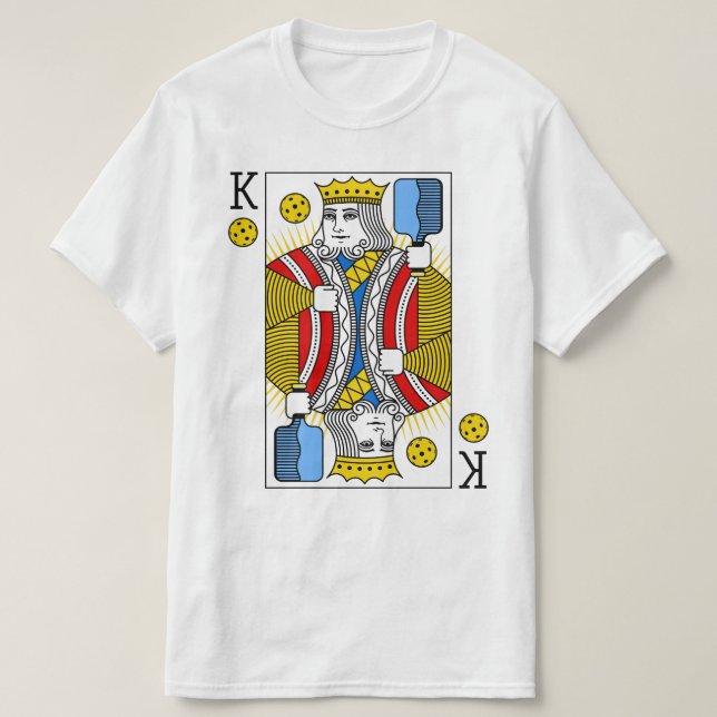 PICKLEBALL KING T-SHIRT (Design Front)