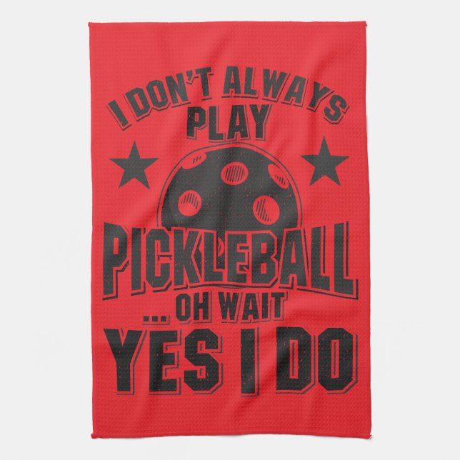 Pickleball Kitchen Towel (Vertical)