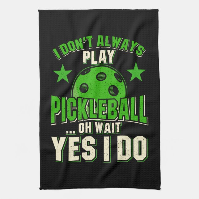 Pickleball Kitchen Towel (Vertical)