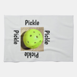 Pickleball kitchen towel