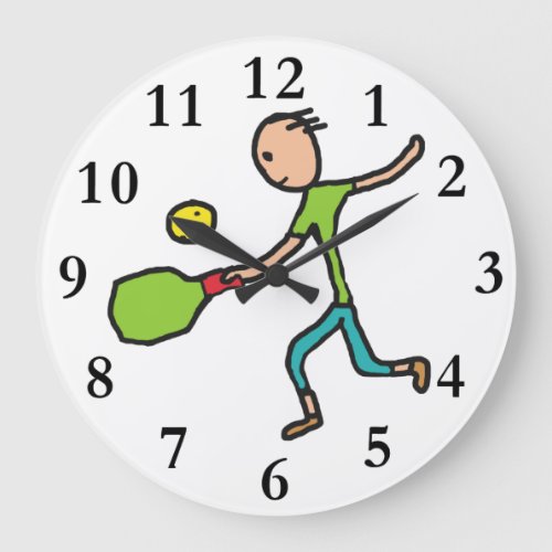 Pickleball Large Clock