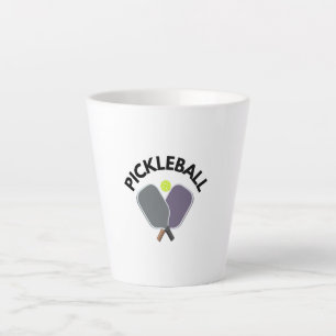 Pickleball Latte Mug
