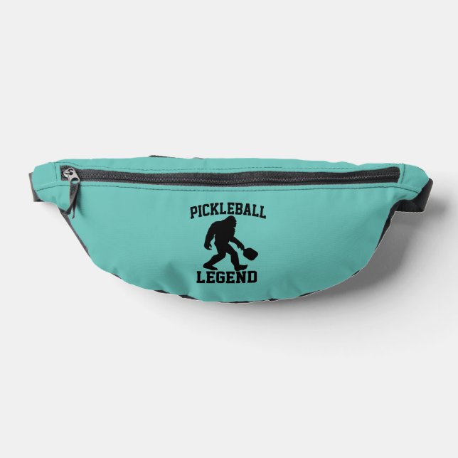 Pickleball Legend Funny Bigfoot  Fanny Pack (Lay Down)