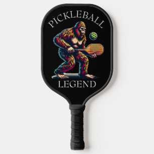 Pickleball Legend Funny Bigfoot Pickleball Paddle