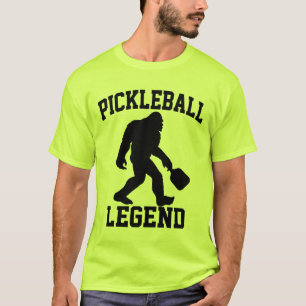 Pickleball Legend Funny Bigfoot  T-Shirt