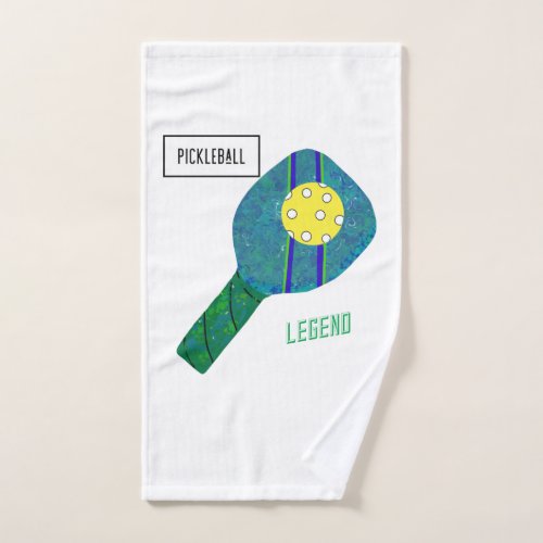 Pickleball Legend hand towel