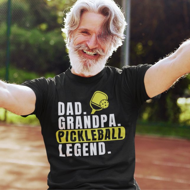 Pickleball Legend Tee for Dads & Grandpas (Creator Uploaded)