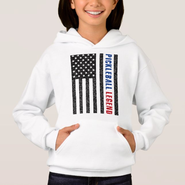 Pickleball Legend USA Hoodie (Front)