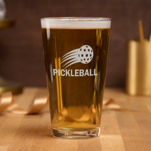 Pickleball Life Custom Etched Glasses