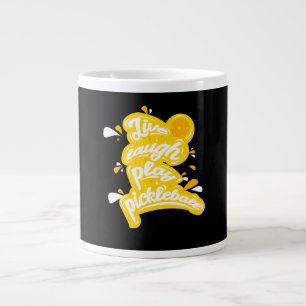 Pickleball - Live Laugh Play Pickleball Giant Coffee Mug