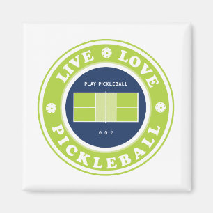 Pickleball: live life pickleball magnet