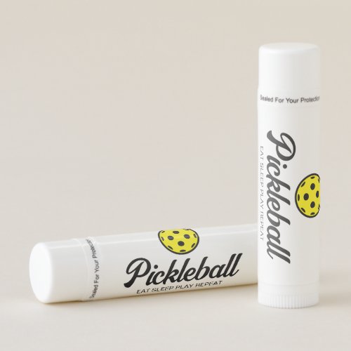 Pickleball logo custom lip balm sticks