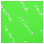 Pickleball Logo Fabric