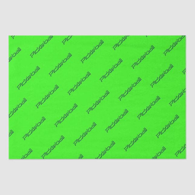 Pickleball Logo Tissue Paper (Front)