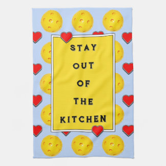 Pickleball Love Kitchen Towel