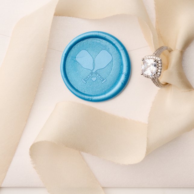 Pickleball Love Wax Seal Stamp (Insitu (Wedding))