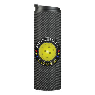 Pickleball Lover 1 Image Options Thermal Tumbler