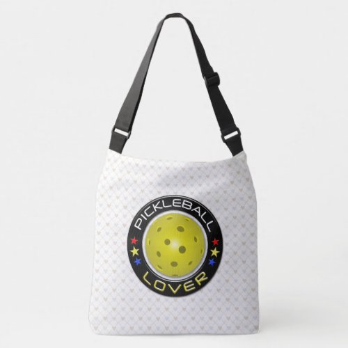 Pickleball Lover 1 Options Crossbody Bag