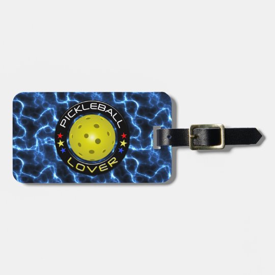 Pickleball Lover 1 Options Luggage Tags