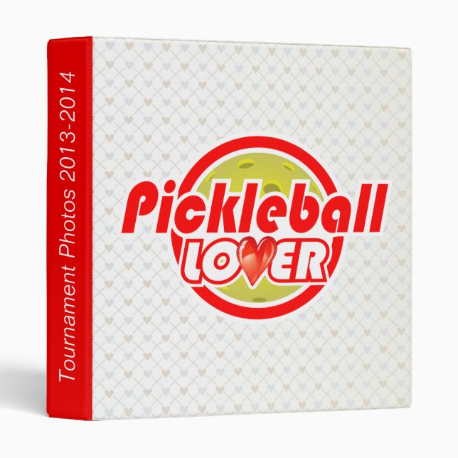 Pickleball Lover 2 Binder (Front/Spine)